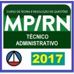 MP RN Técnico Judiciário Administrativo - Ministério Público Rio Grande do Norte - 2017